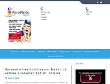 Tablet Screenshot of farovision.net
